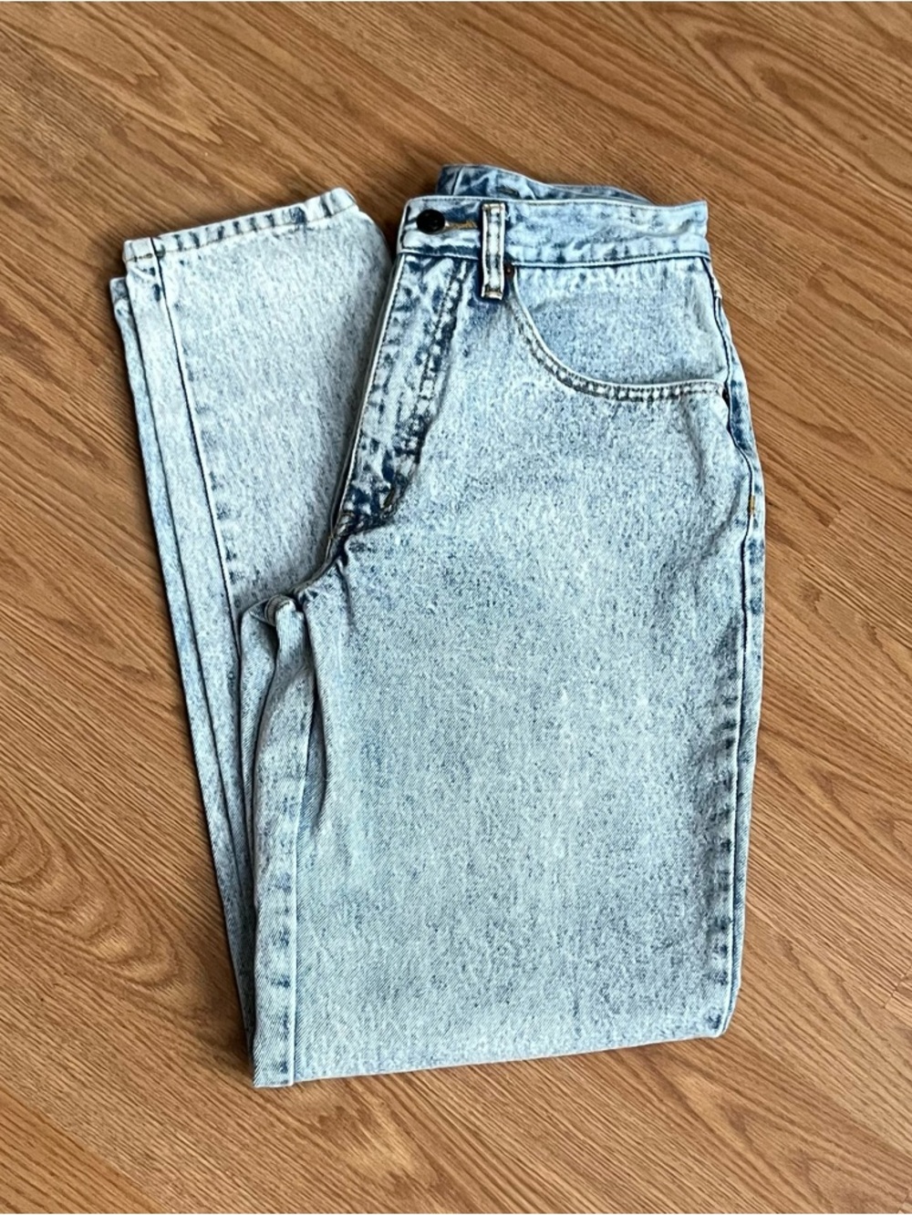 Vintage Pepe Light Wash High-Rise Mom Jeans